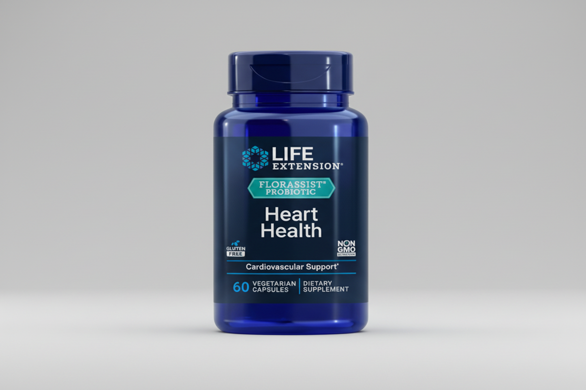 Life Extension FLORASSIST Probiotic — 60 Veg Capsules front product image
