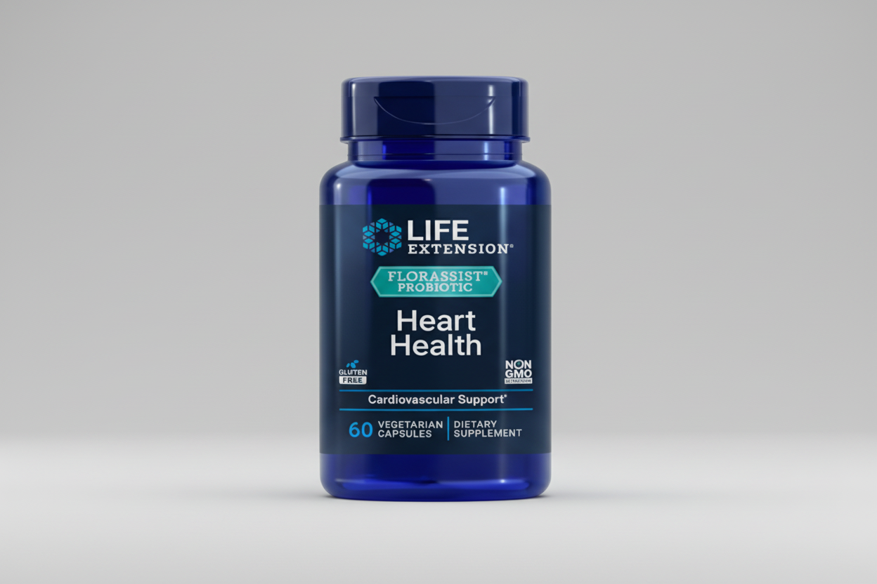 Life Extension FLORASSIST Probiotic 60 Veg Capsules bottle
