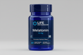 Life Extension Melatonin supplement bottle on a white background