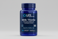 Life Extension Milk Thistle supplement bottle on a white background