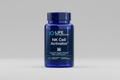 Blue supplement bottle labeled 'NK Cell Activator' by Life Extension on a blue background