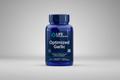 Life Extension Optimized Garlic supplement bottle on a white background