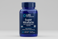 Blue supplement bottle labeled 'Super Miraforte' by Life Extension on a white background