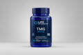 Life Extension TMG 500 mg supplement bottle on a white background
