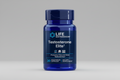 Life Extension Testosterone Elite supplement bottle on a black background