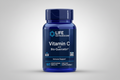 Life Extension Vitamin C and Bio-Quercetin supplement bottle on a white background