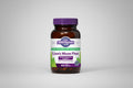 Oregon's Wild Harvest Lions Mane Plus supplement bottle with purple cap and label.
