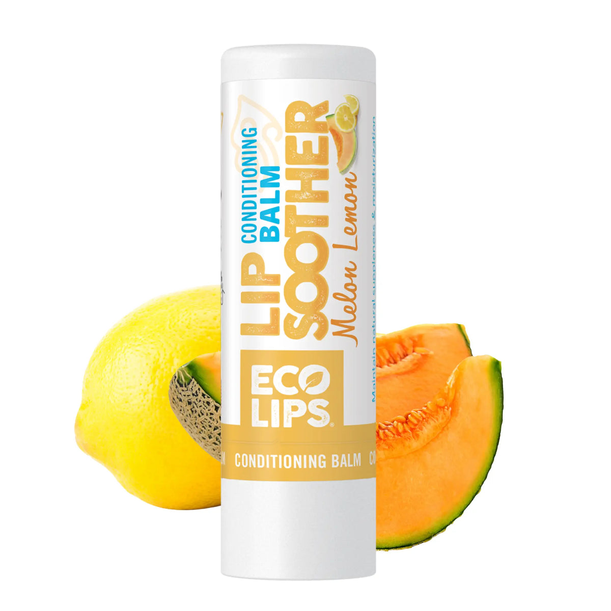 Eco Lips Lip Soother Melon Lemon Lip Balm, 0.15 oz