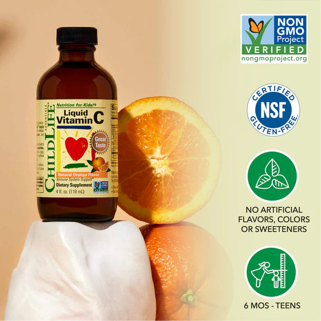Childlife Liquid Vitamin C 4 fl oz 118ml