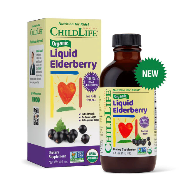 ChildLife Organic Liquid Elderberry 4 oz