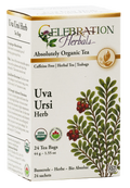 Celebration Herbals Organic Uva Ursi Tea – 24 Tea Bags