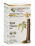 Celebration Herbals Organic Wild Cherry Bark Tea – 24 Tea Bags