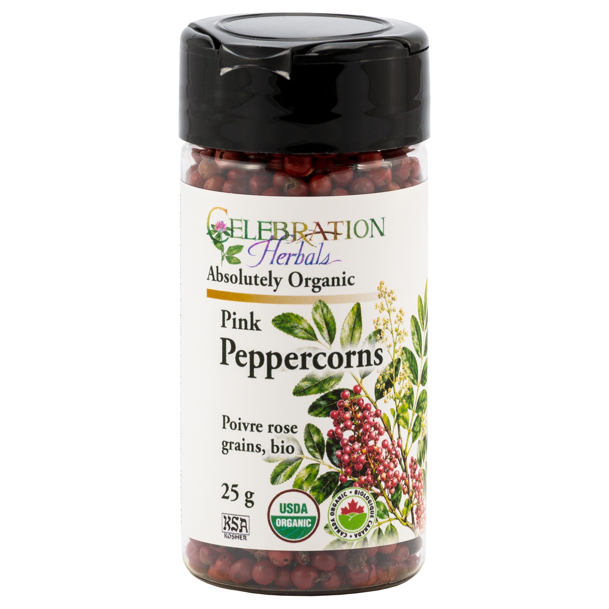 Celebration Herbals Organic Peppercorns Pink – 25 g