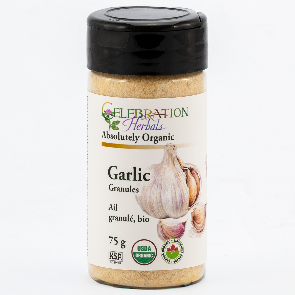 Celebration Herbals Organic Garlic Granules – 75 g
