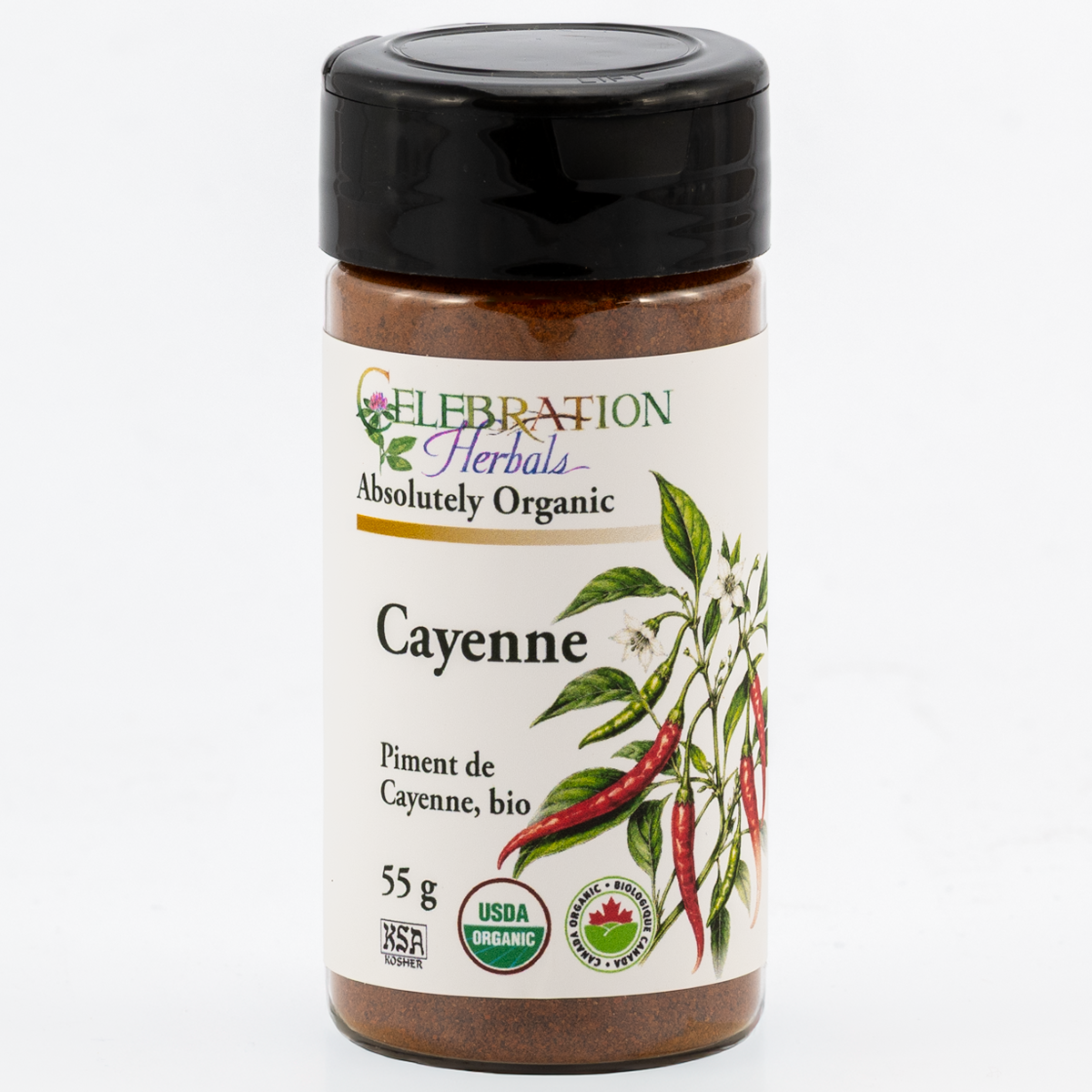 Celebration Herbals Organic Cayenne – 55 g