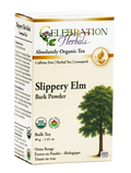 Celebration Herbals Organic Slippery Elm Bark Powder Tea – 40 g