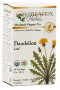 Celebration Herbals Organic Dandelion Leaf Tea – 24 Tea Bags