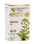 Celebration Herbals Organic Valerian Root Tea – 24 Tea Bags