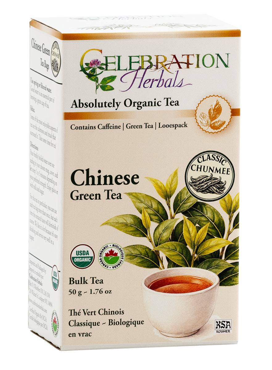 Celebration Herbals Organic Chinese Green Tea – 50 g