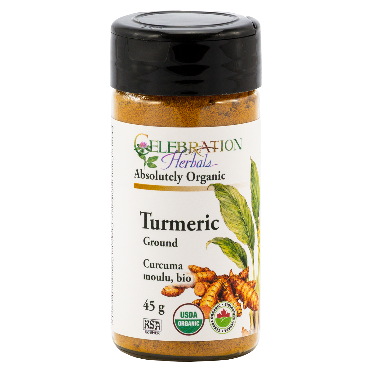 Celebration Herbals Organic Turmeric Ground – 45 g