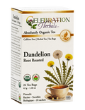 Celebration Herbals Organic Dandelion Root Roasted Tea – 24 Tea Bags