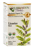 Celebration Herbals Organic Licorice Root Tea – 24 Tea Bags