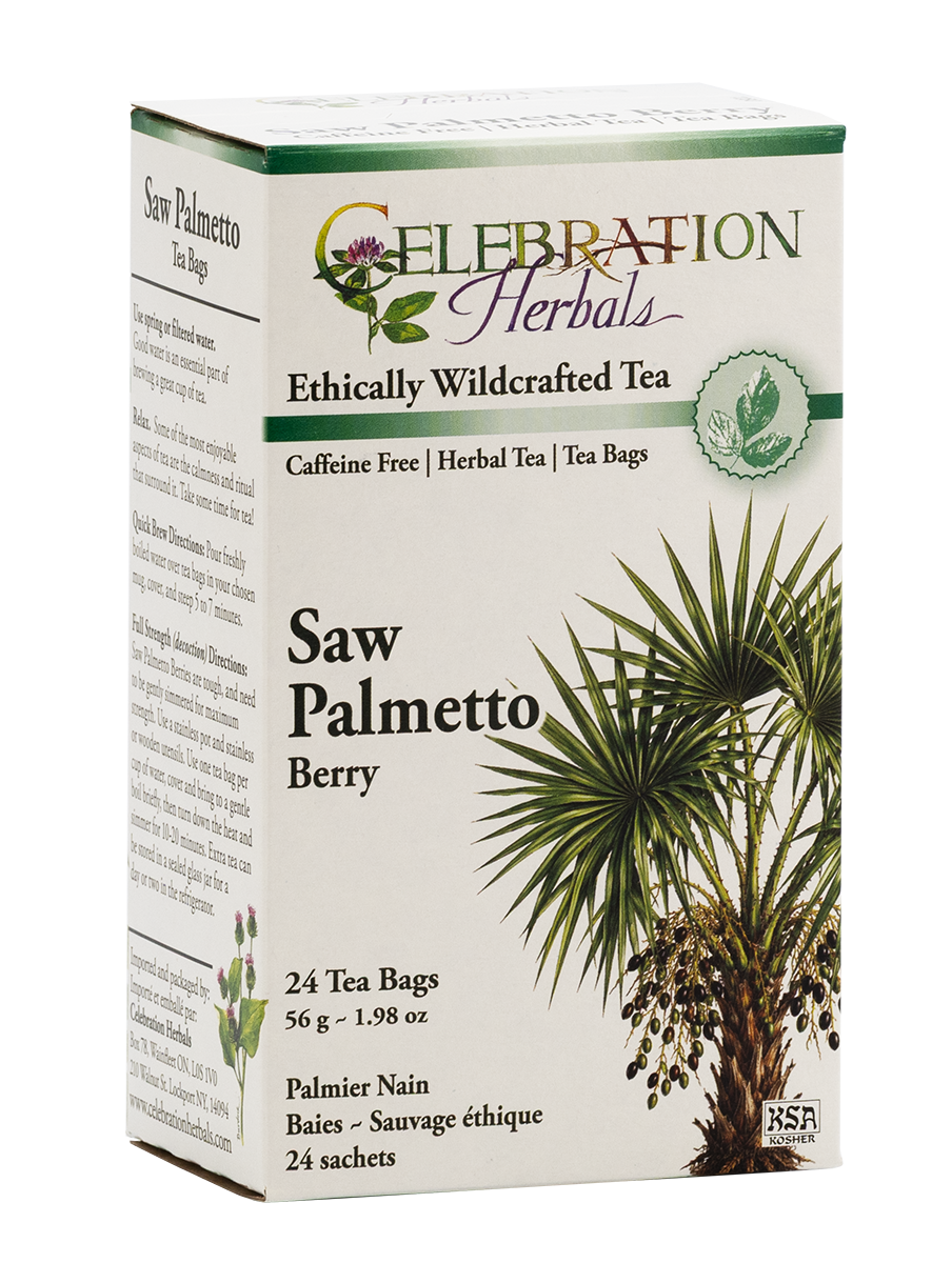 Celebration Herbals Saw Palmetto Berry Tea – 24 Tea Bags