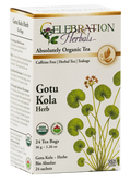 Celebration Herbals Organic Gotu Kola Herb Tea – 24 Tea Bags