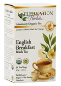Celebration Herbals Organic English Breakfast Black Tea – 24 Tea Bags