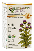 Celebration Herbals Organic Milk Thistle Seed Tea – 24 Tea Bags
