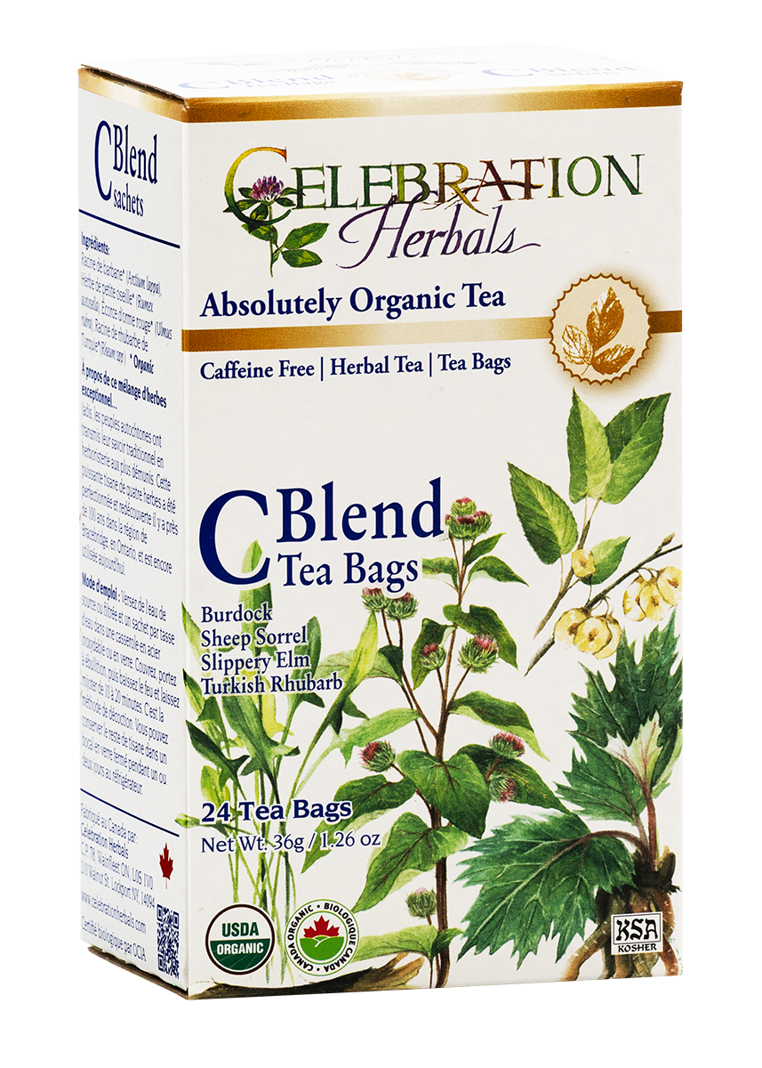 Celebration Herbals Organic C Blend Tea Bags – 24 Tea Bags