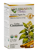 Celebration Herbals Organic Cinnamon Ceylon Tea – 24 Tea Bags