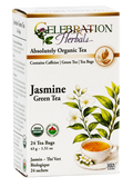 Celebration Herbals Organic Jasmine Tea Green – 24 Tea Bags