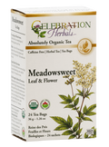 Celebration Herbals Organic Meadowsweet Leaf & Flower Tea – 24 Tea Bags