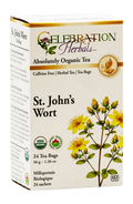 Celebration Herbals Organic St. John's Wort Tea – 24 Tea Bags