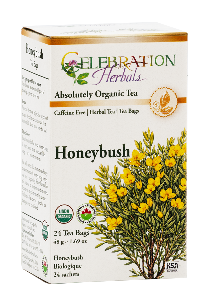 Celebration Herbals Organic Honeybush Tea – 24 Tea Bags