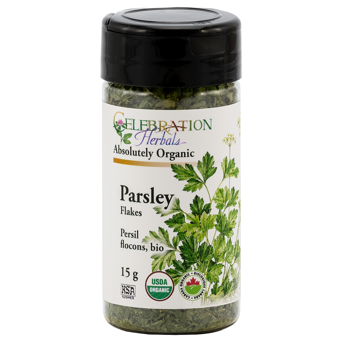 Celebration Herbals Organic Parsley Flakes – 15 g