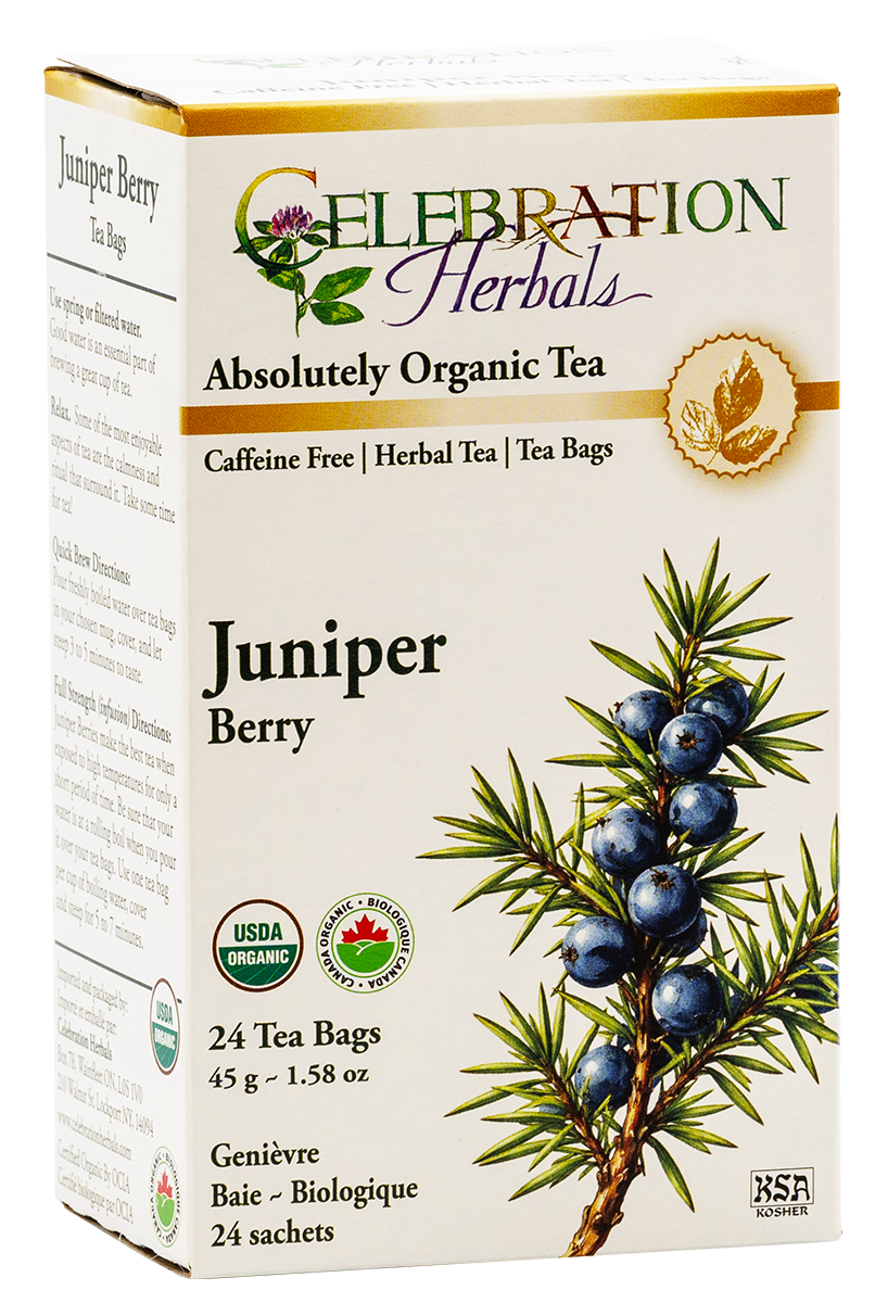 Celebration Herbals Organic Juniper Berry Tea – 24 Tea Bags