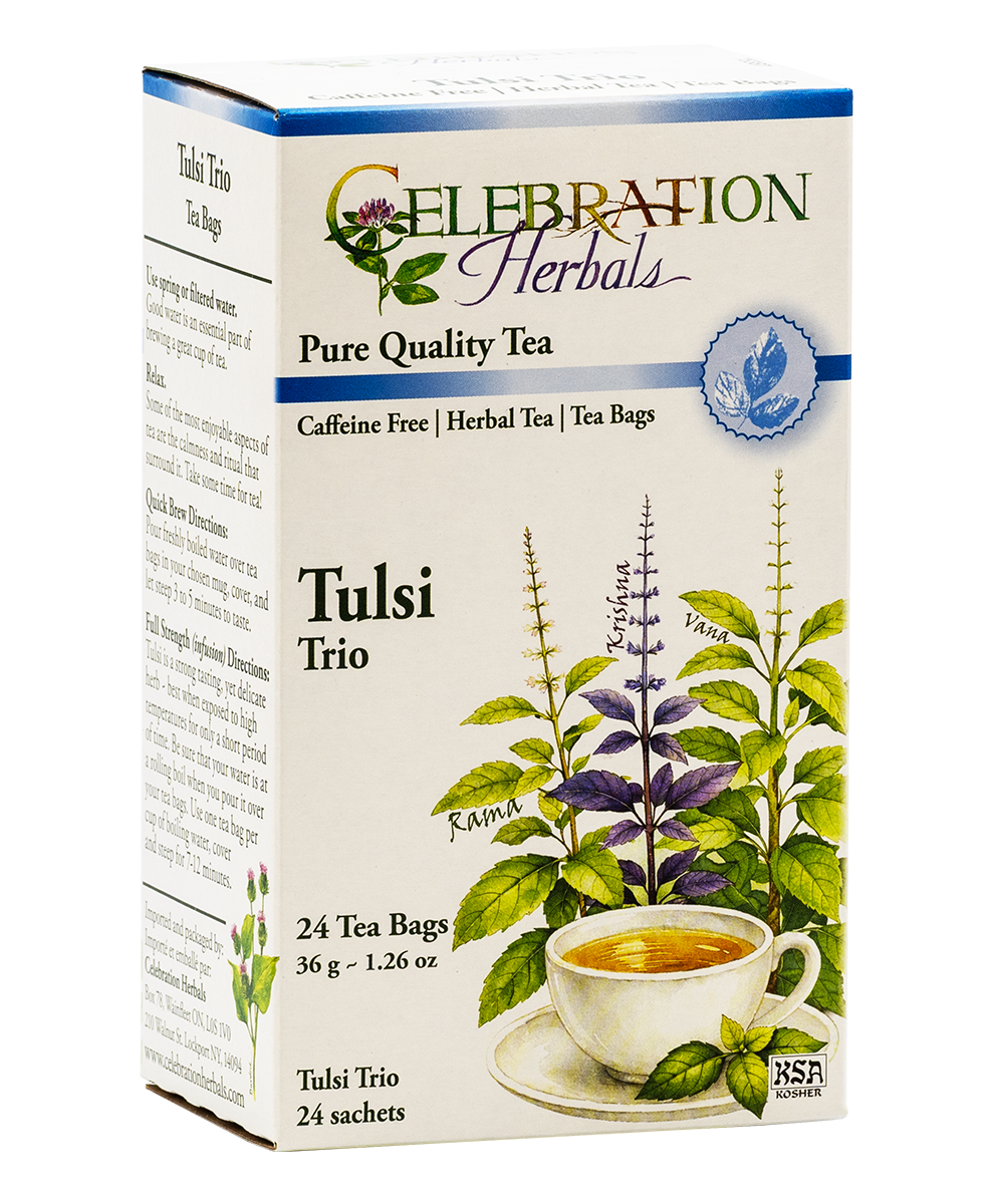 Celebration Herbals Tulsi Trio Tea – 24 Tea Bags