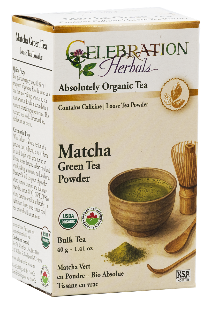 Celebration Herbals Organic Matcha Tea – 40 g