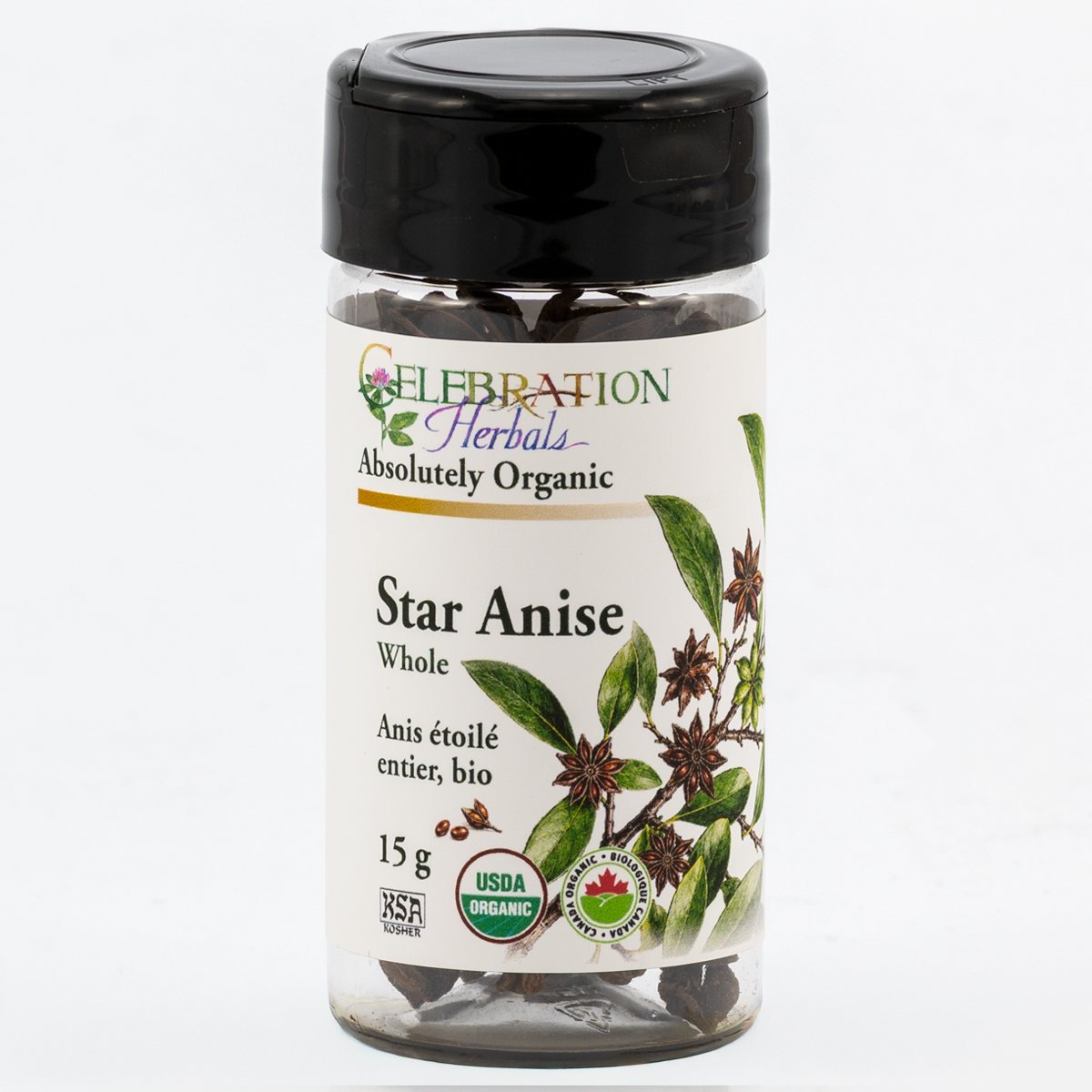 Celebration Herbals Organic Star Anise Whole – 15 g