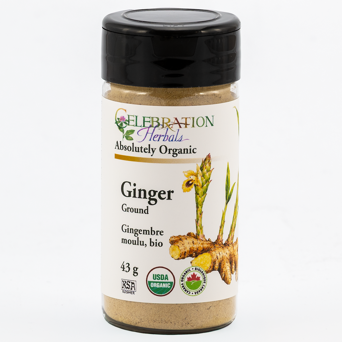 Celebration Herbals Organic Ginger Ground – 43 g