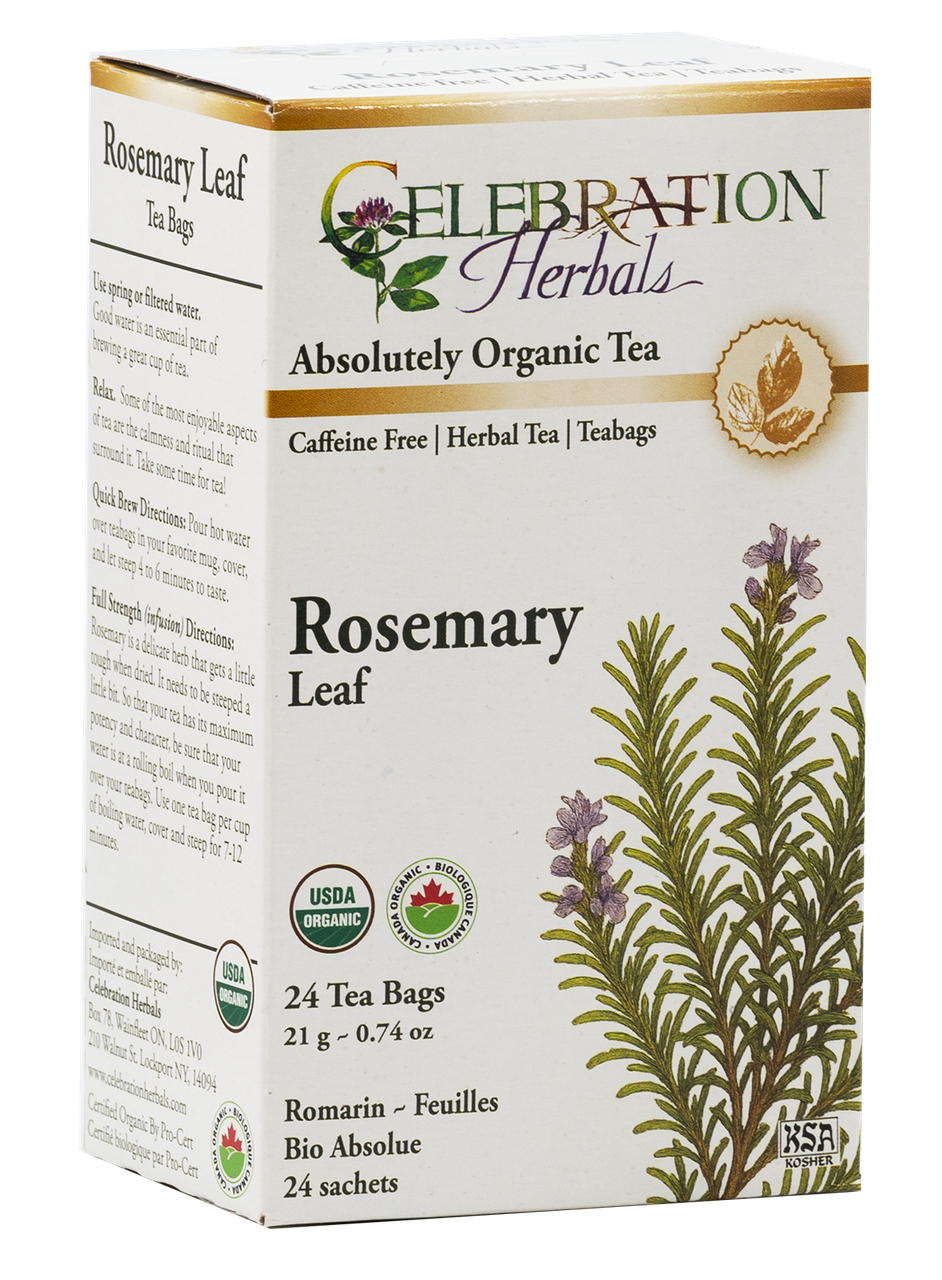 Celebration Herbals Organic Rosemary Leaf Tea – 24 Tea Bags