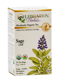 Celebration Herbals Organic Sage Leaf Tea – 24 Tea Bags