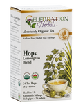 Celebration Herbals Organic Hops Lemongrass Blend Tea – 24 Tea Bags