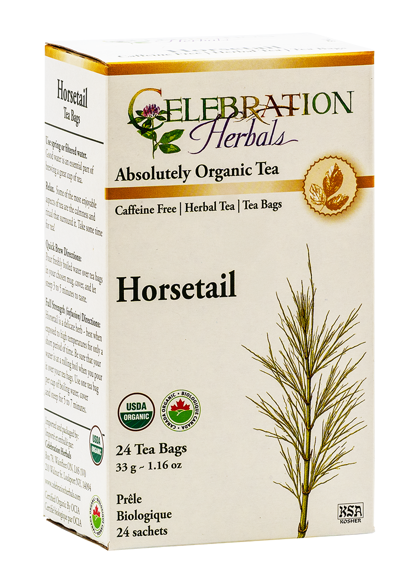 Celebration Herbals Organic Horsetail Tea – 24 Tea Bags