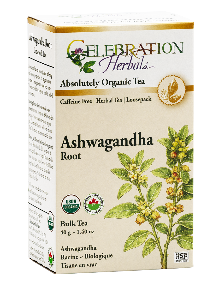Celebration Herbals Organic Ashwagandha Root Tea – 40 g