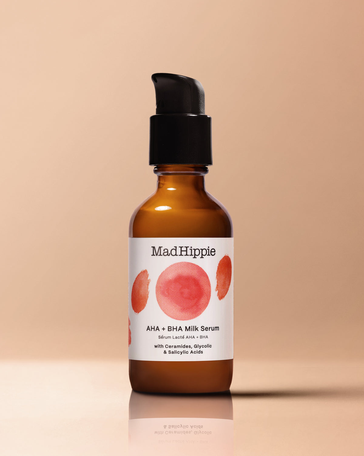 Mad Hippie AHA + BHA Milk Serum 2 oz front product image