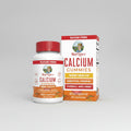 Mary Ruth's Calcium Gummies packaging with bottle and box on a white background