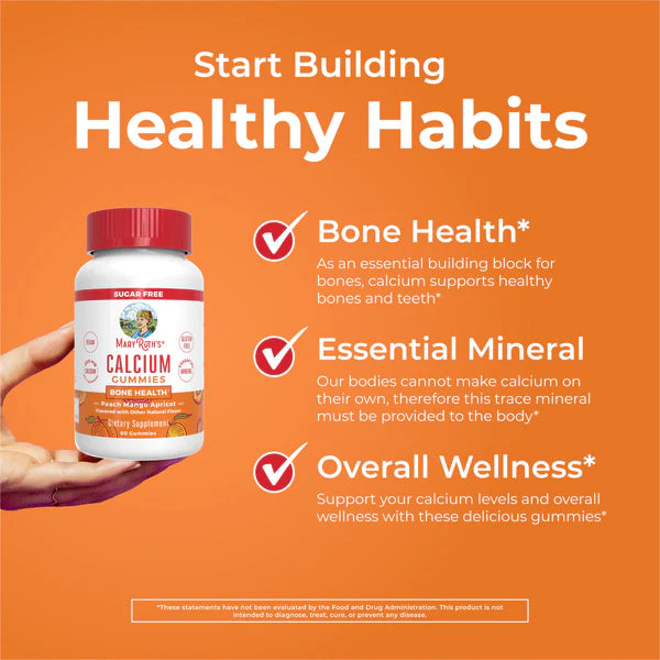 MaryRuth's Calcium Gummies 60 ct